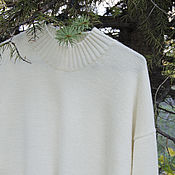 Одежда handmade. Livemaster - original item Jerseys: Merino sweater with Japanese shoulder. Handmade.