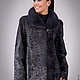 Jacket made from Karakul Swakara with Mink Graphite. Fur Coats. Muar Furs. Online shopping on My Livemaster.  Фото №2
