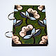 Copy of Copy of Sketchbook A6 wood cover "Lilys". Notebooks. EVAG. My Livemaster. Фото №5