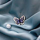 Mini butterfly brooch. Brooches. Soleatoys. Online shopping on My Livemaster.  Фото №2