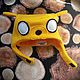 Заказать Шапка Джейк из флиса (Adventure Time/Время приключений). ОРЕХОВАЯ СОНЯ. Ярмарка Мастеров. . Шапки Фото №3
