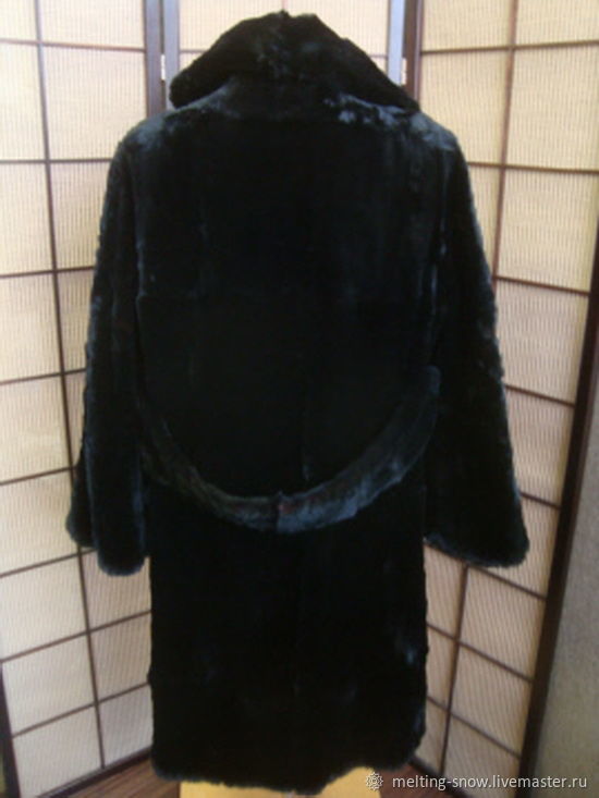 Шуба из морского котика