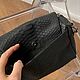 Women's leather bag black Python leather. Crossbody bag. ulijana-zijangirova. My Livemaster. Фото №5