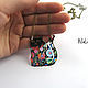 Transparent pendant 'cat painted' Jewelry resin. Pendants. AllaLu Design. Online shopping on My Livemaster.  Фото №2