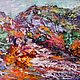 Oil painting bright landscape ' Colored mountains', Pictures, Murmansk,  Фото №1