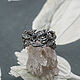 Wide ring in the elven style 'Amaranth', Rings, Moscow,  Фото №1