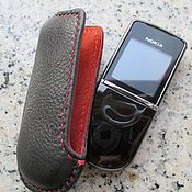 Сумки и аксессуары handmade. Livemaster - original item Genuine leather phone case for Nokia 8800 Sirocco. Handmade.