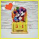 Perpetual Mickey Mouse Calendar. Calendars. alinadecor (alinadecor). Online shopping on My Livemaster.  Фото №2