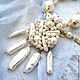 Order necklace 'powdered sugar' (pearl of baroque). Pani Kratova (panikratova). Livemaster. . Necklace Фото №3