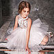 Нарядное платье для девочки WHITE SWAN. Платье. Luxury AnyDress. Интернет-магазин Ярмарка Мастеров.  Фото №2