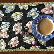 Для дома и интерьера handmade. Livemaster - original item Kitchen napkin quilted with lace. Handmade.