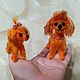 ON SALE Poodles-miniature 4 and 9 cm, crocheted. Miniature figurines. Lebedeva Lyudmila (knitted toys). Online shopping on My Livemaster.  Фото №2
