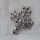 Charming brooch with AB Czechoslovakia. Vintage brooches. Marina Bokova (Alina-123). Online shopping on My Livemaster.  Фото №2