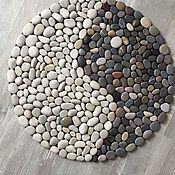 Для дома и интерьера handmade. Livemaster - original item The pebbles massage Mat water-resistant. Handmade.
