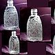 Флакон до 15мл "Миди+" ручная гравировка по стеклу. Флаконы. art on glass (maarysa). Ярмарка Мастеров.  Фото №4