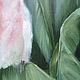 Розовый какаду Картина маслом 30 х 40 см птицы Австралия попугай. Картины. Викторианка. Ярмарка Мастеров.  Фото №4