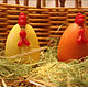 Handmade soap 'Cockerel egg' 3D. Easter gifts. Soap. Edenicsoap - soap candles sachets. My Livemaster. Фото №4