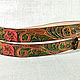 Classic leather belt No. №5 color, Straps, Krasnodar,  Фото №1