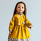Платье, одежда для кукол Готц (Gotz) 50 см. Одежда для кукол. AniAya  Анастасия. Ярмарка Мастеров.  Фото №6