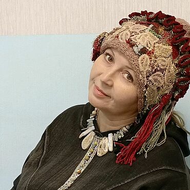 Аксессуары ручной работы. Ярмарка Мастеров - ручная работа Головной убор ,,Любо - дорого". Handmade.