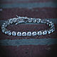Order Tennis bracelet with diamonds to buy. luxuryclub. Livemaster. . Bead bracelet Фото №3