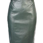 Одежда handmade. Livemaster - original item Pencil skirt high waist green. Handmade.