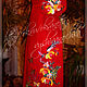 Order Dress embroidered 'Exotic orchids'. Славяночка-вышиваночка (oksanetta). Livemaster. . Dresses Фото №3