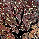 Дерево из камней  гранат и хризолит. Вечная Любовь, Деревья, Новосибирск,  Фото №1