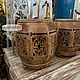 Резной столик подставка H42 D35 см тиковое дерево. Тумбы. Balinese.market. Ярмарка Мастеров.  Фото №5