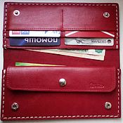 Сумки и аксессуары handmade. Livemaster - original item Wallets: leather wallets. Handmade.