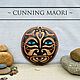 Маска интерьерная ~ Cunning Maori ~. Из дерева на стену . Панно , Маски интерьерные, Старощербиновская,  Фото №1