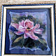  Woolen watercolor ' Lotus', Pictures, Moscow,  Фото №1