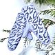 Order Felted mittens Snow Leopard women's mittens. WoolHouse *Galina*. Livemaster. . Mittens Фото №3