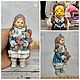Cotton Christmas tree toy according to the photo. Portrait Doll. (Tanyatyrina). My Livemaster. Фото №12