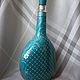 Order 'Turquoise' bottle. Phiale (Fial). Livemaster. . Bottles Фото №3