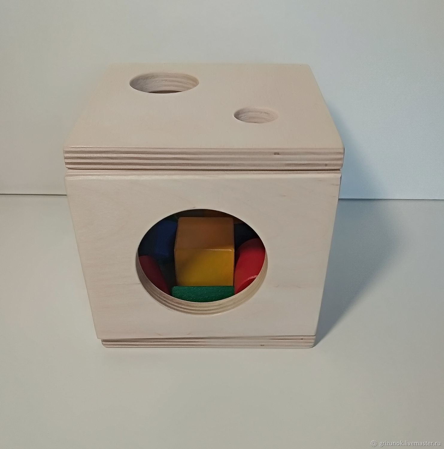 Montessori Sorter Cube with Holes, Puzzle, Zheleznodorozhny,  Фото №1