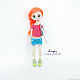 Master-class 'dress-up doll Summer' (description of knitting). Knitting patterns. HandMade by Venelopa'TOYS. Online shopping on My Livemaster.  Фото №2