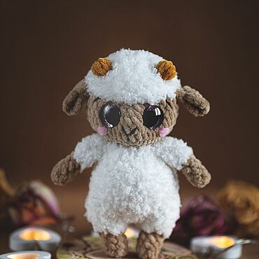Куклы и игрушки ручной работы. Ярмарка Мастеров - ручная работа Барашек. Handmade.