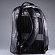 Crocodile Genuine Leather Backpack IMA0598B2. Men\\\'s backpack. CrocShop. Online shopping on My Livemaster.  Фото №2