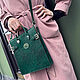 Женская сумка из натуральной кожи Гранж, цвет Изумруд  TNBag101, Сумка через плечо, Владимир,  Фото №1