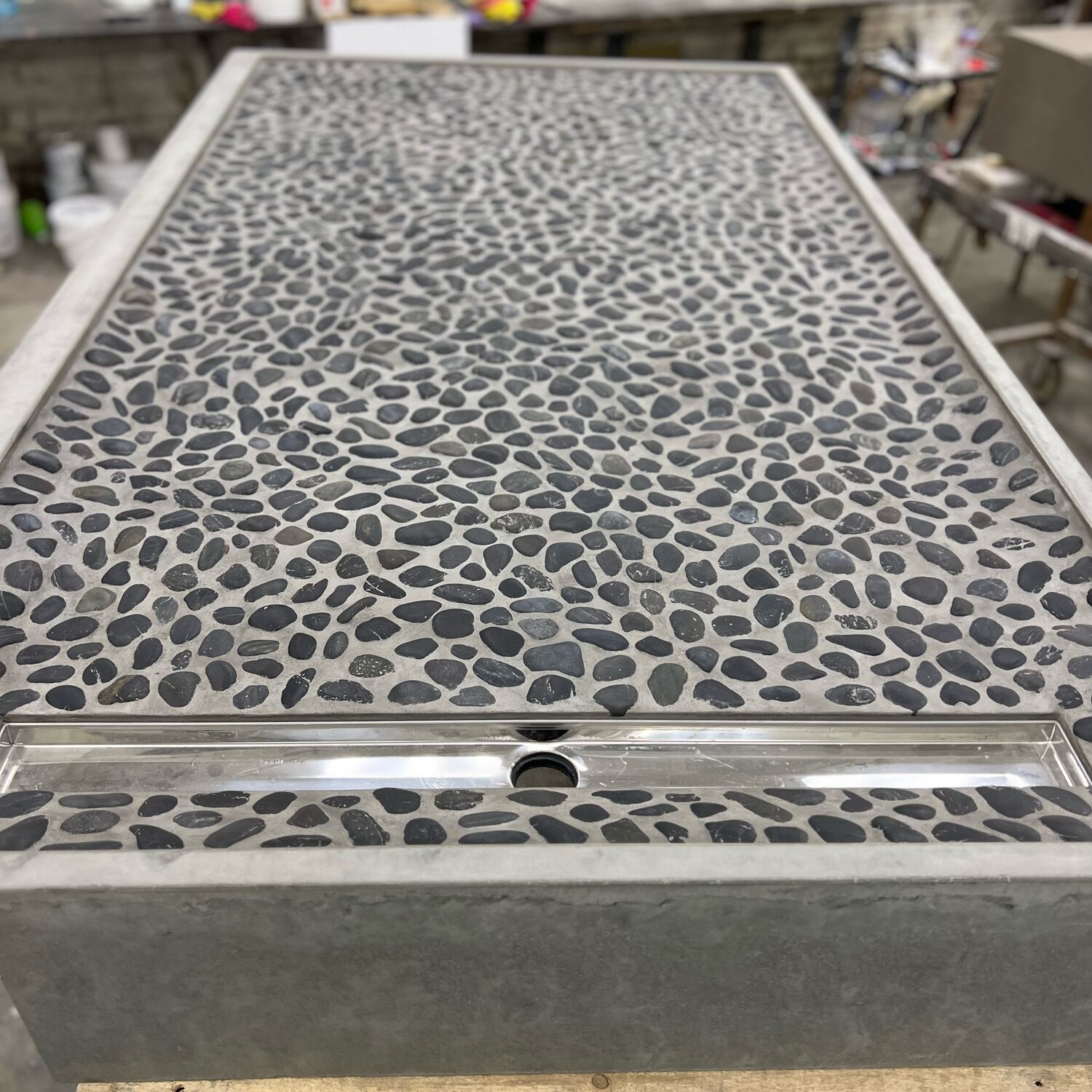 Душевой поддон. Бетонный поддон. Поддон для душа в интернет-магазине ...