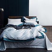 Для дома и интерьера handmade. Livemaster - original item Lux satin bed linen. Handmade.
