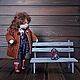 boudoir doll: Papier-mache doll Mobile doll 24 cm. Boudoir doll. Olga Shepeleva Dolls. My Livemaster. Фото №4