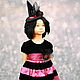 Witch costume for girls. Carnival costumes for children. Little Princess. Online shopping on My Livemaster.  Фото №2