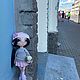 Кукла текстильная «Модница». Интерьерная кукла. Матохина Елена (elengabor). Интернет-магазин Ярмарка Мастеров.  Фото №2