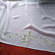 Tippet for the Church Zolota embroidery white chiffon. Gifts for godparents. flax&lace. My Livemaster. Фото №5