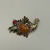 Винтаж: Винтажная брошь "Осенний букет" от Royal Adderley