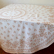 Для дома и интерьера handmade. Livemaster - original item TABLECLOTHS: Round Tablecloth Tenderness. Handmade.