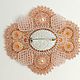 Brooch with carnelian Openwork bow Peach down color. Brooches. Masterskaya Albiny Lapinoj. My Livemaster. Фото №6