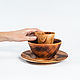 Набор деревянной детской посуды из кедра TN60. Детская посуда. ART OF SIBERIA. Ярмарка Мастеров.  Фото №6